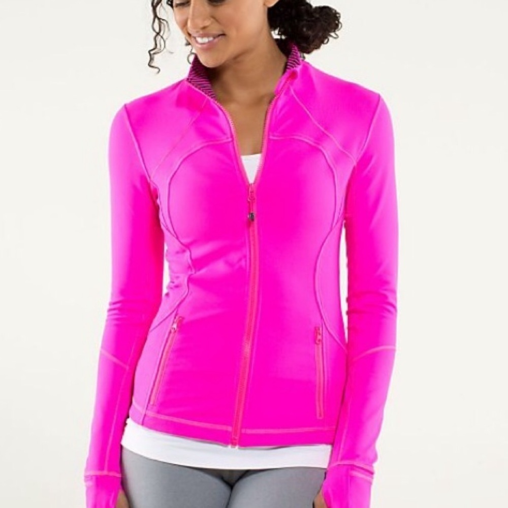 Pink Lululemon Define Jacket